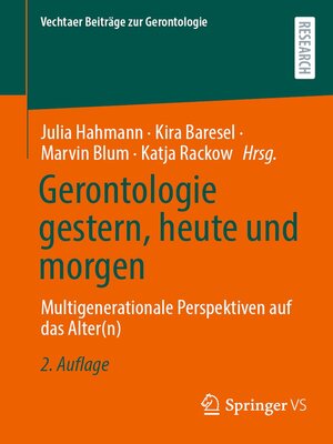 cover image of Gerontologie gestern, heute und morgen